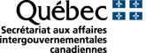 Secr�tariat aux affaires intergouvernementales canadiennes du Qu�bec